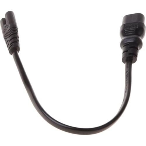 IEC 320 2-Pin C7 Female To C8 Male Figure 8 Power Adapter Extension Cable 30CM Dropship