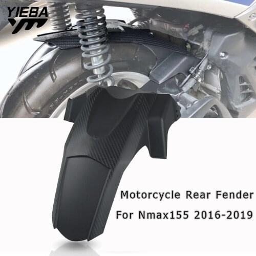 For Yamaha N-MAX NMAX 155 2016 2017 2018 2019 Motorcycle Accessories Rear Fender Splash Guard Cover carbon fiber NMAX155