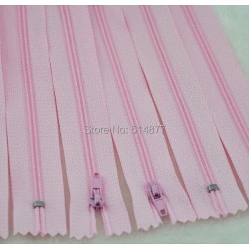 10 pcs Pink Color Nylon Coil Zippers Tailor Sewing Tools Craft 9 Inch Z010
