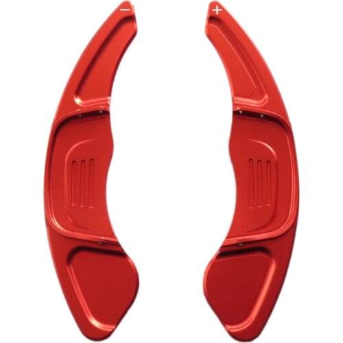 2Pcs GSD Aluminum alloy Car Steering Wheel Shift Paddle Shifter Extension for- 7 R MK7 Scirocco
