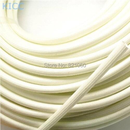 5MM Inner Diameter High temperature sleeve / Ingots bellows / Glass fiber tube / Power cord bushing (5Meter/Lot)