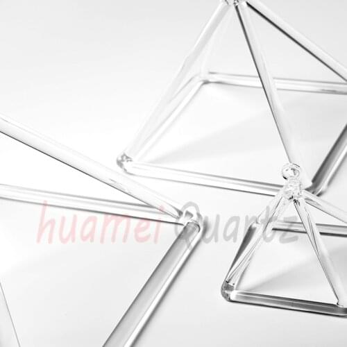 6 inch Sound And Therapy Healing Glass Pyramid