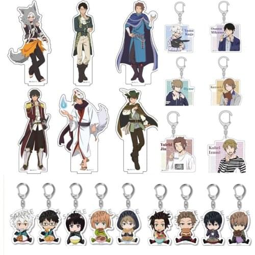 Anime World Trigger Kuga Yuma Mikumo Osamu Izumi Kouhei Acrylic Figure Stand Model Plate Desktop Decor Keychain Pendant Toys