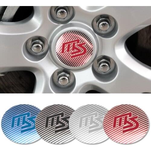 5.65cm Car Sticker Car Wheel Center Cover Cap Hub for mazda MS mazda 2 mazda 3 Emblem Car accessories