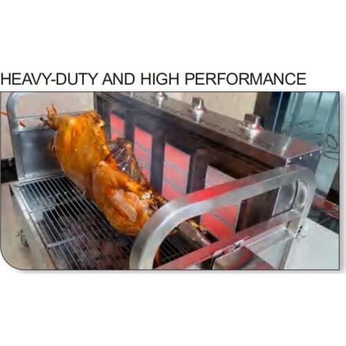 Free shipping by sea supper quality automatic outdoor gas and charcoal BBQ grill gas infrared burner BBQ grill