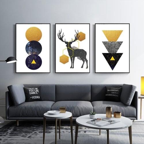 Spray Color Abstract Landscape Mountain Geometric Marble Texture Canvas Painting Wall Picture Poster Living Room Home Decoration