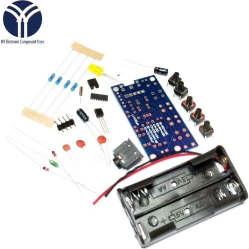 DIY Electronic Kits Wireless Stereo FM Radio Receiver Module PCB 76MHz-108MHz DC 1.8V-3.6V