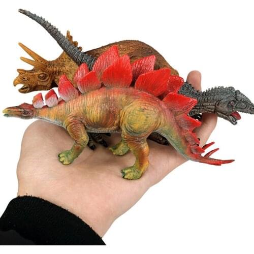 Dinosaur Figure Figurines Kids Cognitive Toys Simulation Pterosaur/Saichania Action Figures Sets PVC Figure Collectible Toys