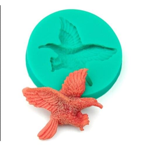New style eagle shape chocolate mold silicon fondant cake decoration mold (si244)