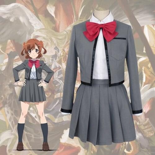 Anime Cosplay Costume The Musical Revue Starlight Costume Paradise Shinya uniform Womens uniform Coat / Shirt / Tie / Skirt