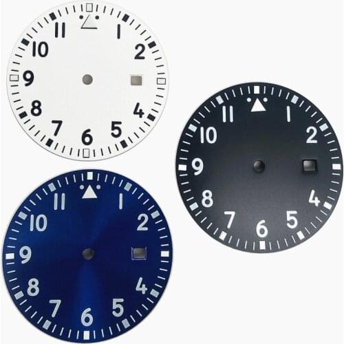 New 1PCS watch face dial plate dial diameter 33.5mm miyota 8215 8200 2836 2813 2424 Luminous dial Automatic mechanical movement