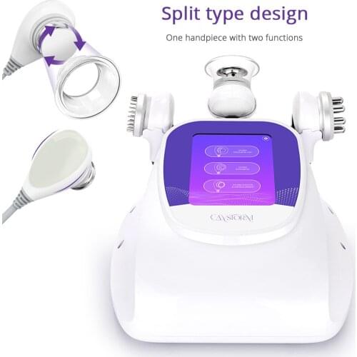 2021 New Arrival CaVstorm Caviation 3.0 Ultrasonic 40K Weight Loss RF Slimmi Microcurrent Bio Photon Skin Lifting Machine