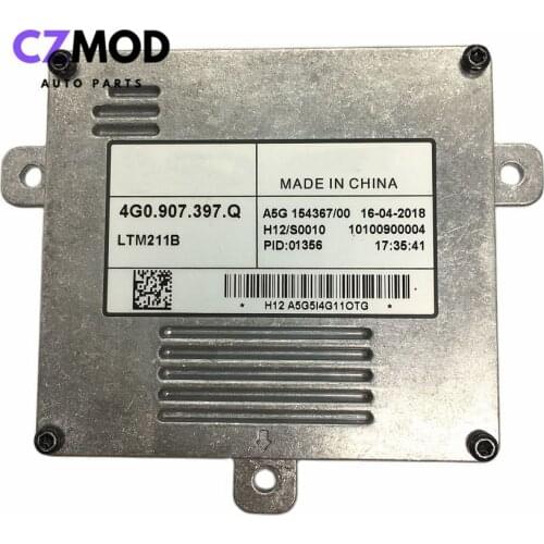 CZMOD Original 4G0.907.397.Q 10100900004 Q3 A3 DRL Headlight Ballast control Unit 4G0907397Q H12 LTM211B used car accessories