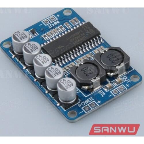 Digital power amplifier board module 35W single channel power amplifier module high power low power TDA8932