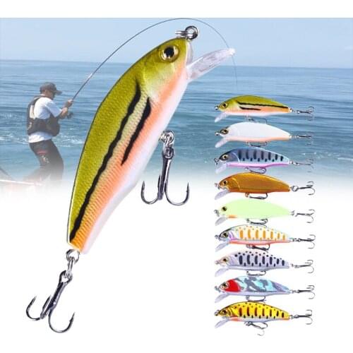 Portable Fishing Lures Reusable Slow Sinking Bionic Bait Durable Fishing Accessories for Outdoor Lake Sea B2Cshop