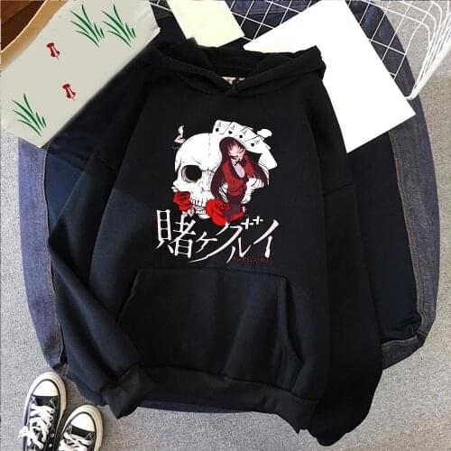 Kakegurui Hoodies Anime Men Women High Quality Hoodies Harajuku Anime Hoodie Sweatshirt Harajuku