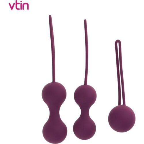 Vaginal Kegel Balls Sex Toys For Woman/Couple Sex Products Shrinking Ball For Pussy Geisha Balls With Medical Silicone