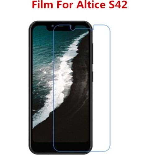 1/2/5/10 Pcs Ultra Thin Clear HD LCD Screen Protector Film With Cleaning Cloth Film For Altice S42