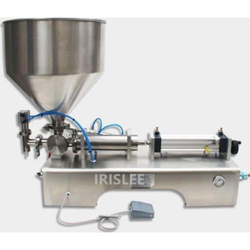 5-3000ml Single Head Liquid Filler Cream Shampoo Pneumatic Filling Machine Piston Cosmetic Paste oil water filling machine
