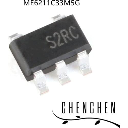 50pcs/lot ME6211C33M5G ME6211-3.3V S2** SOT23-5 100% New Original