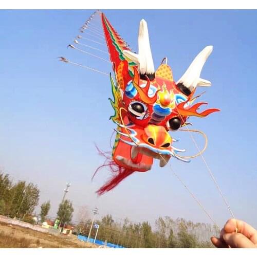 Free shipping Chinses dragon kite design kite flying traditional kite factory paper kite reel launch ballon outdoor toys
