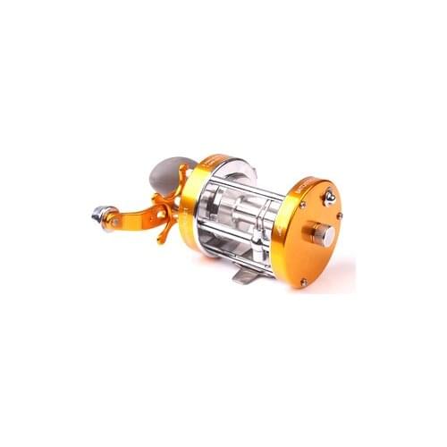 Full metal fishing wheel cast drum reel right sea rod reel Lure rod reel model 20-90 drag power 2-30kg