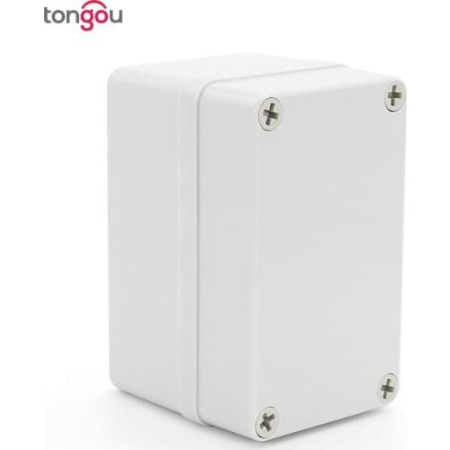 IP67 130*80*85 mm waterproof junction box Free customized trepanning 3 holes plastic control panel box