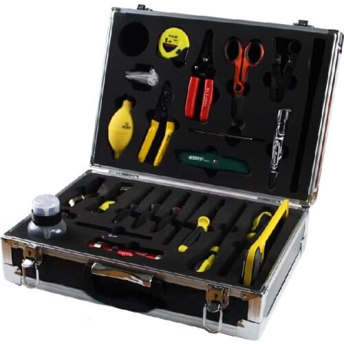 Optical Fiber Construction Tool Kit Fiber Fusion Tools Optical Cable Construction Kit HRO- 25