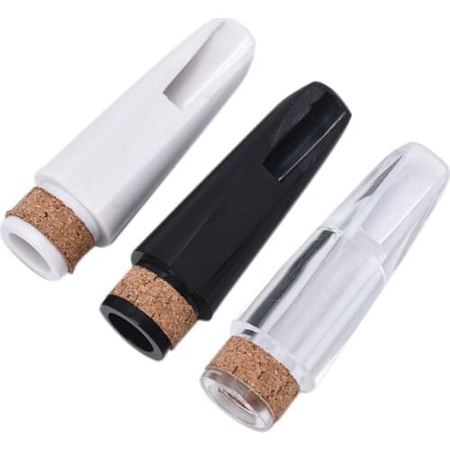 Professional Transparent Clarinet Mouthpiece Woodwind Instruments Part 1pc Mouthpiece For Bb Clarinet Clear / White / Black