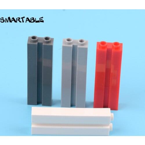 Smartable Brick 1x2x5 with Groove Building Block MOC Parts Toys For Kids Compatible Major Brands 88393 10pcs/lot