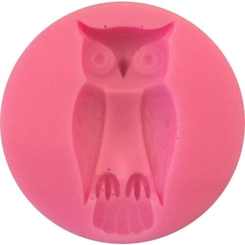 Owl Halloween Liquid Silicone Sugar Cake Mold M152