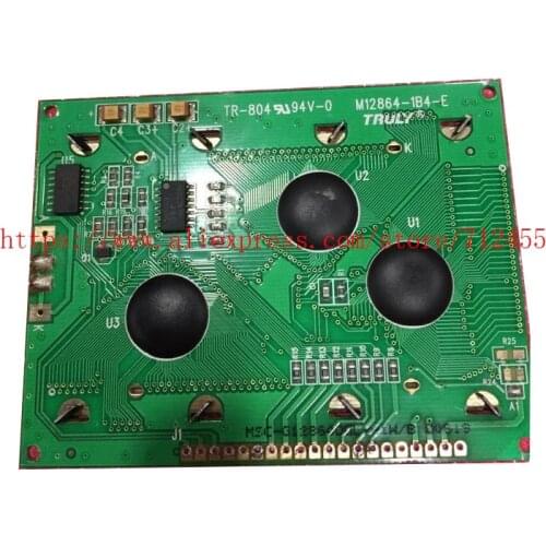Compatible Yellow lcd display TRULY M12864-1B4-E MSC-G12864DGLY-1W MSC-G12864DGLY-1B for industrial device