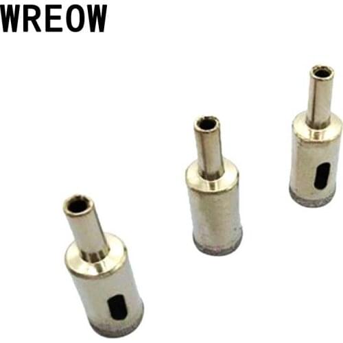 3PCS 18mm Diamond Coated Core Hole Saw Drill Drills Bit Tool Cutter Glass Ceramic Marble Glass Stone Optional Granite Drilling