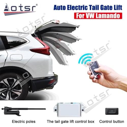 Smart Auto Electric Tail Gate Lift for Volkswagen Lamando 2015 Remote Control Drive Seat Button Control Set Height Avoid Pinch