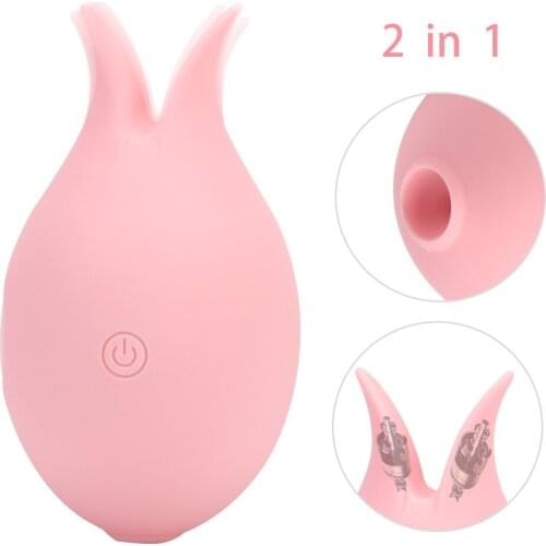 10cm Cute Clitoris Sucker Women Sucking Vibrators Nipple Clamps Anal Toys Erotic Massager Female Masturbator Machine Sex Shop