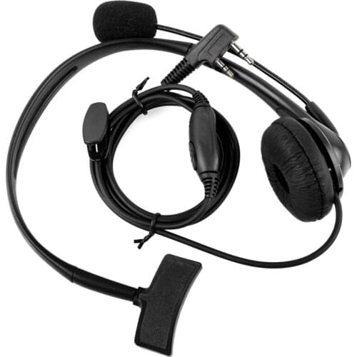 2-pin headphone headset TK220 for Jianwu Baofeng UV-5R BF-888S Retevis H777 PUXING TYT interphone C9009