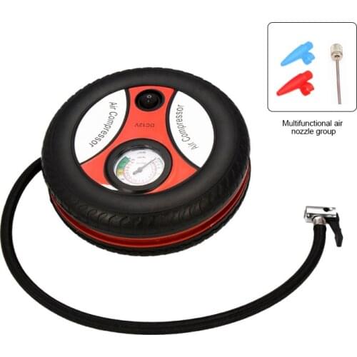 260PSI DC 12V Portable Electric Mini Tire Inflator Air Compressor Car Auto Pump for inflatable Boat Kayak air bed