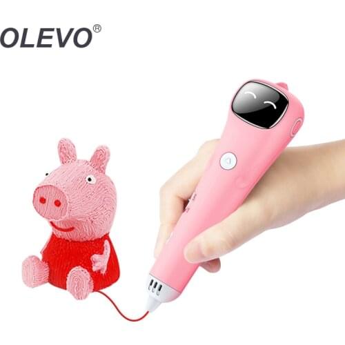 New Wireless 3D Printing Pen 3D Drawing Printer DIY Painting Pen PCL Filament Low Temperature Anti-Scald Toys For Children