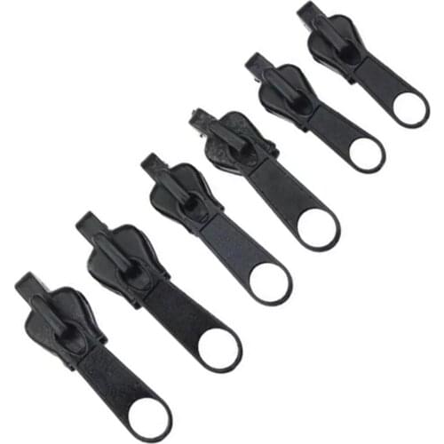 6Pcs 3 Sizes Universal Instant Fix Zipper Repair Kit Replacement Zip Slider Teeth Rescue New Design Zippers Sewing Clothes