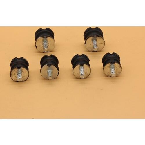 6Pcs/lot Isolater Buffer AV Mount (2 Big & 4 Small )Fit For HUSQVARNA 268 266 272 XP 272XP 266 61 Gasoline Chainsaw Spare Parts