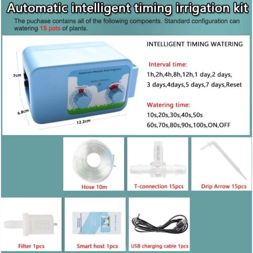 Lawn Watering Automation Splitter System For Home Garden Pots And Planters Automatic Watering For Flowers Lrrigation System New