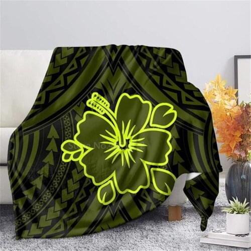 Hawaiian Hibiscus Printed Lightweight Thin Bed Blanket Throws for Kids Adults Summer Throws Blanket Covers Flatsheet
