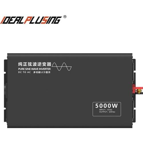 Intelligent power inverter 12v 24v 48v 60v 72v 84v dc to 100v 110v 120v 220v 230v 240v ac 5000w single phase power inverter