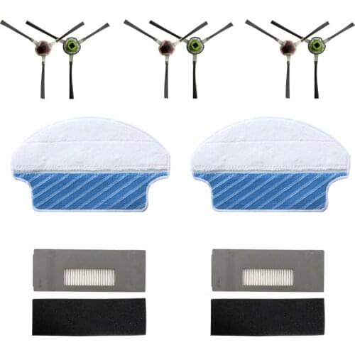 Top Sale Filter Brushes Mop For Ecovacs Deebot M88 Robotic Vacuum Cleaners Replacement Parts Bristle Sidebrush Brush Mop#dg4