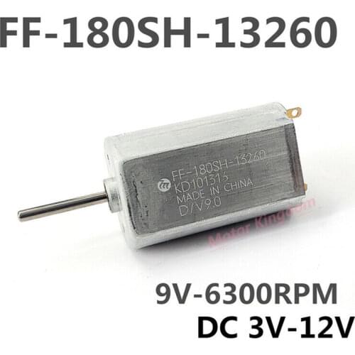 MABUCHI FF-180SH-13260 DC 9V Precious metal brush Mute motor 15mm Long Shaft