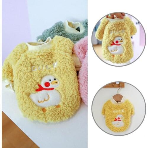 Non-allergic Beautiful Puppy Kitten Sweater Clothes Soft Pet Sweatshirt Adorable for Outdoor