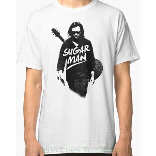 Sixto Rodriguez Sugar Man New T Shirt MenS White Limited Edition Size S To 2Xl Printed T Shirt Funny Fashion Brand