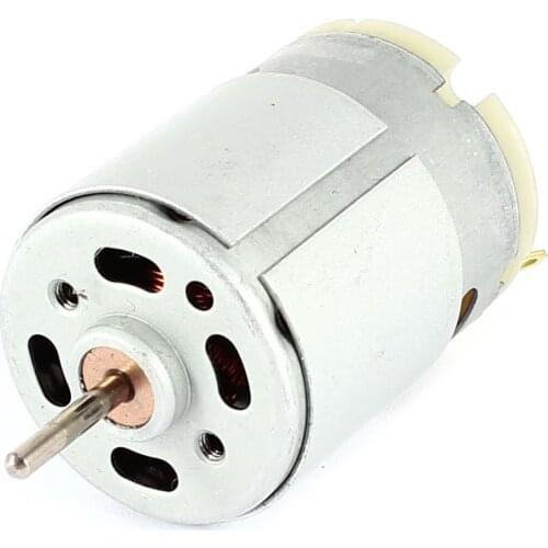 New RS380 DC 1.5-18V 30000RPM Micro Motor 38x28mm for RC Model Toys DIY, Silver