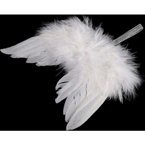 Newborn Baby Boy Girl White Angel Photo Props Cute Photography Accessories Ornaments