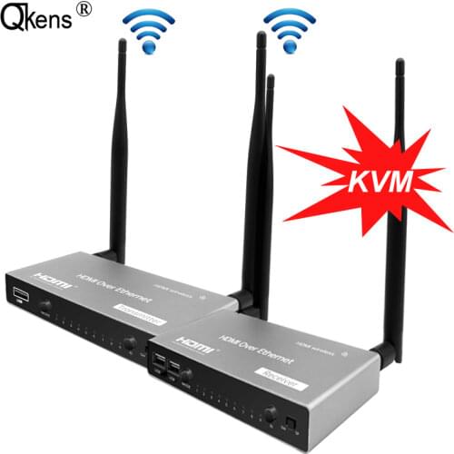 200M Wireless WiFi HDMI Extender Transmitter Receiver 2.4G 5GHz 1080P Local Loop-out IR Remote HDMI Extender Laptop PC DVD to TV